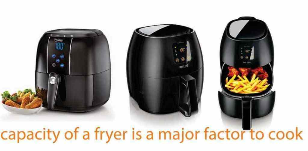 Capacity Of An Air Fryer